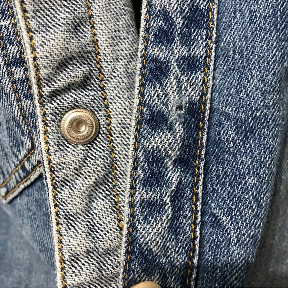 Zara The Denim Overshirt jacket - Picture 15 of 16